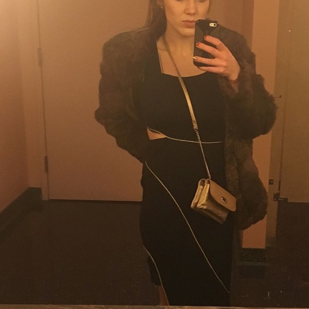 Top Shop Cut Out Dress